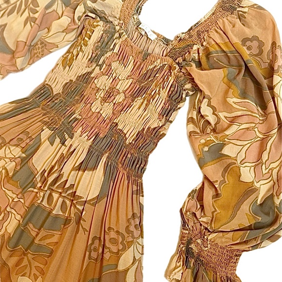 Karlie Flora & Fauna Smocked Ruffle Dress - Picture 2 of 6